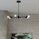 Sollux Żyrandol LANGO 6 czarny SL.1023