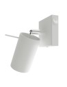 Sollux Wall lamp RING white with switch SL.1024