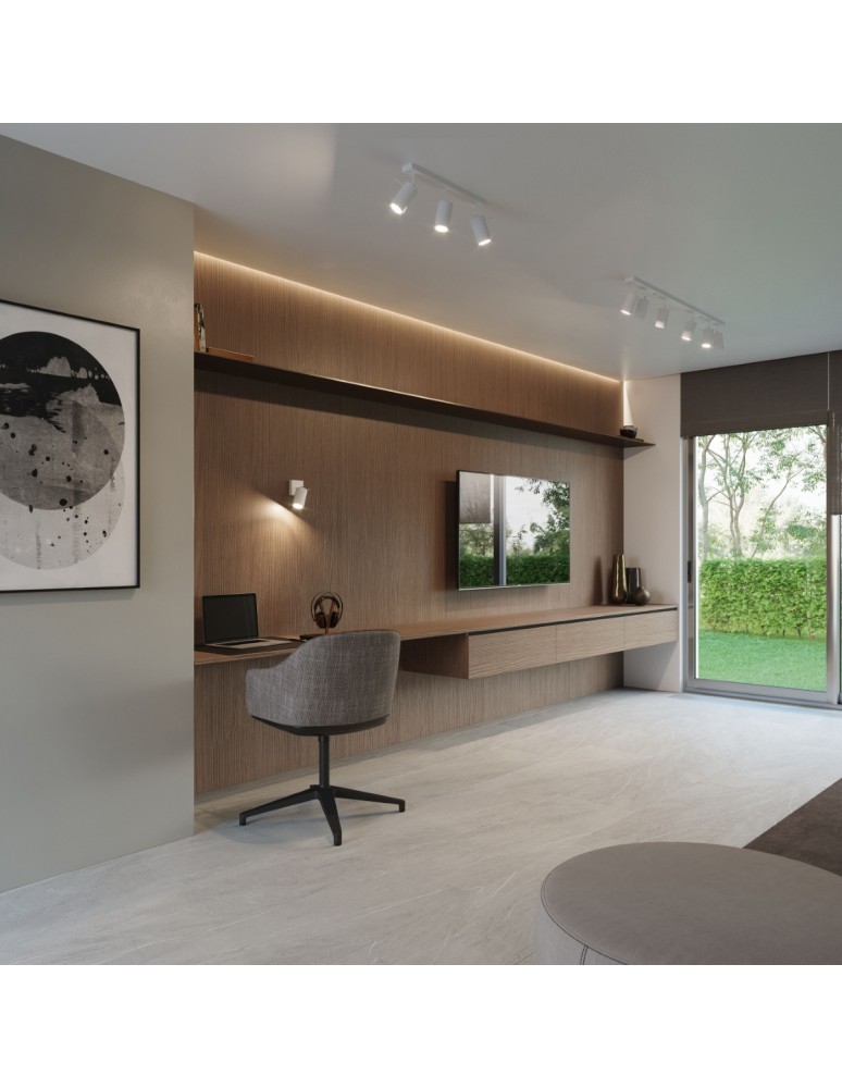 Wall lamps - Sollux Wall lamp RING white with switch SL.1024 - product kolory-swiatla.pl 8