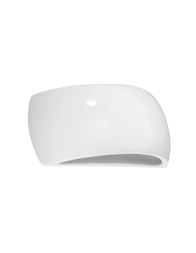 Wall lamps - Sollux PONTIUS lacquered wall lamp white gloss SL.1025 - product kolory-swiatla.pl 1