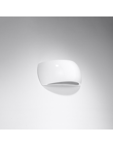 Sollux PONTIUS lacquered wall lamp white gloss SL.1025 - product 2
