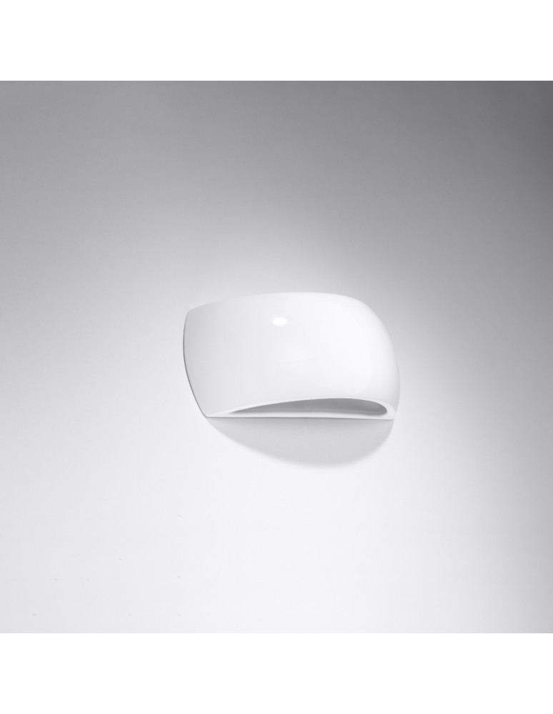 Wall lamps - Sollux PONTIUS lacquered wall lamp white gloss SL.1025 - product kolory-swiatla.pl 2