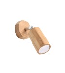 Wall lamps - Sollux Wall lamp ZEKE oak SL.1028 - product 1