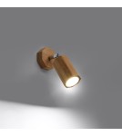 Wall lamps - Sollux Wall lamp ZEKE oak SL.1028 - product 3