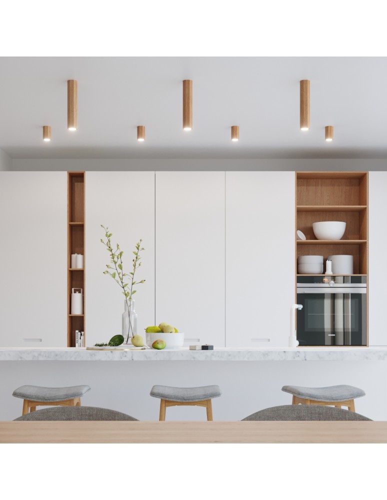 Wall lamps - Sollux Wall lamp ZEKE oak SL.1028 - product kolory-swiatla.pl 8