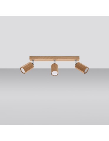 Sollux Plafond ZEKE 3 oak SL.1030 - product 2