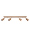 Sollux Plafond ZEKE 4 oak SL.1031