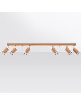 Sollux Plafon ZEKE 6 dąb SL.1032 - produkt 2