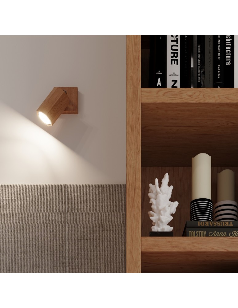 Ceiling lamps - Sollux Plafond ZEKE 10 oak SL.1033 - product kolory-swiatla.pl 7