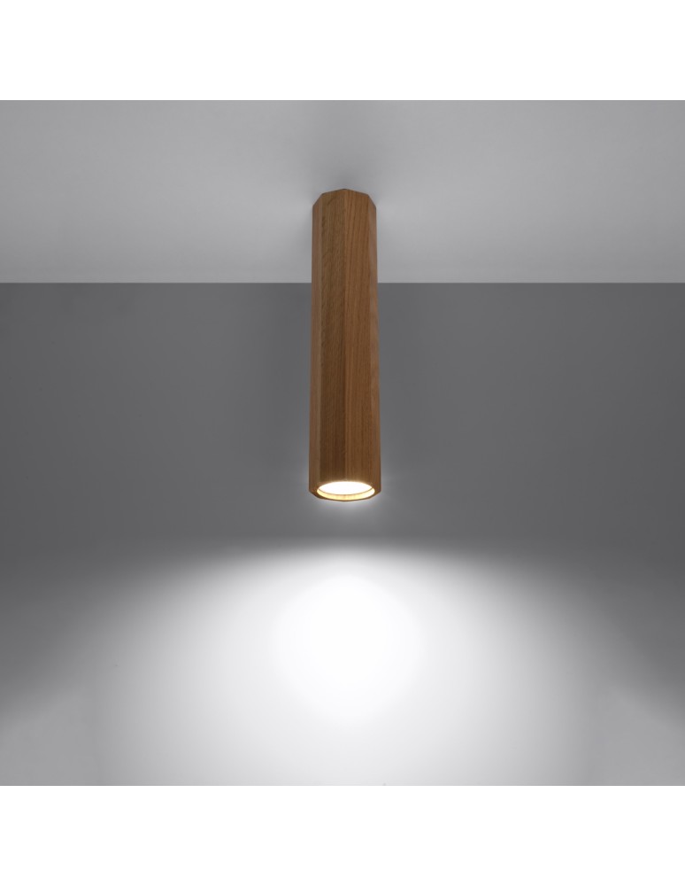 Ceiling lamps - Sollux Plafond ZEKE 30 oak SL.1034 - product kolory-swiatla.pl 3