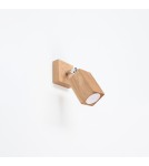 Wall lamps - Sollux Wall lamp KEKE oak SL.1035 - product 2