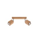Ceiling lamps - Sollux Plafond KEKE 2 oak SL.1036 - product 1