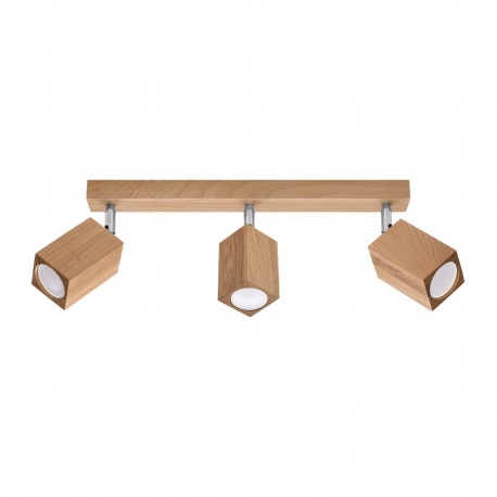 Sollux Plafon KEKE 3 dąb SL.1037
