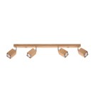 Ceiling lamps - Sollux Plafond KEKE 4 oak SL.1038 - product 1