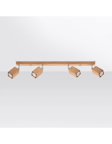 Sollux Plafon KEKE 4 dąb SL.1038 - produkt 2