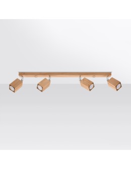 Sollux Plafon KEKE 4 dąb SL.1038 - produkt 2