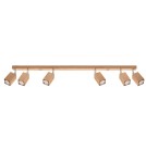 Ceiling lamps - Sollux Plafond KEKE 6 oak SL.1039 - product 1