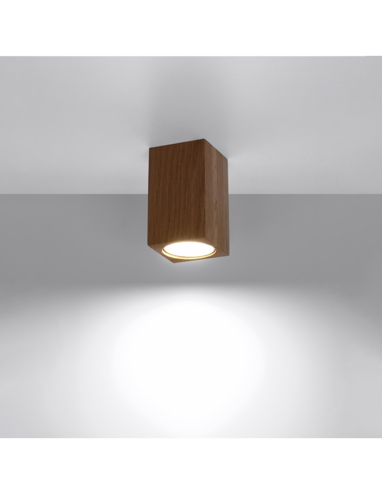 Ceiling lamps - Sollux Plafond KEKE 10 oak SL.1040 - product kolory-swiatla.pl 3