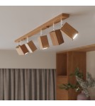 Ceiling lamps - Sollux Plafond KEKE 10 oak SL.1040 - product 8