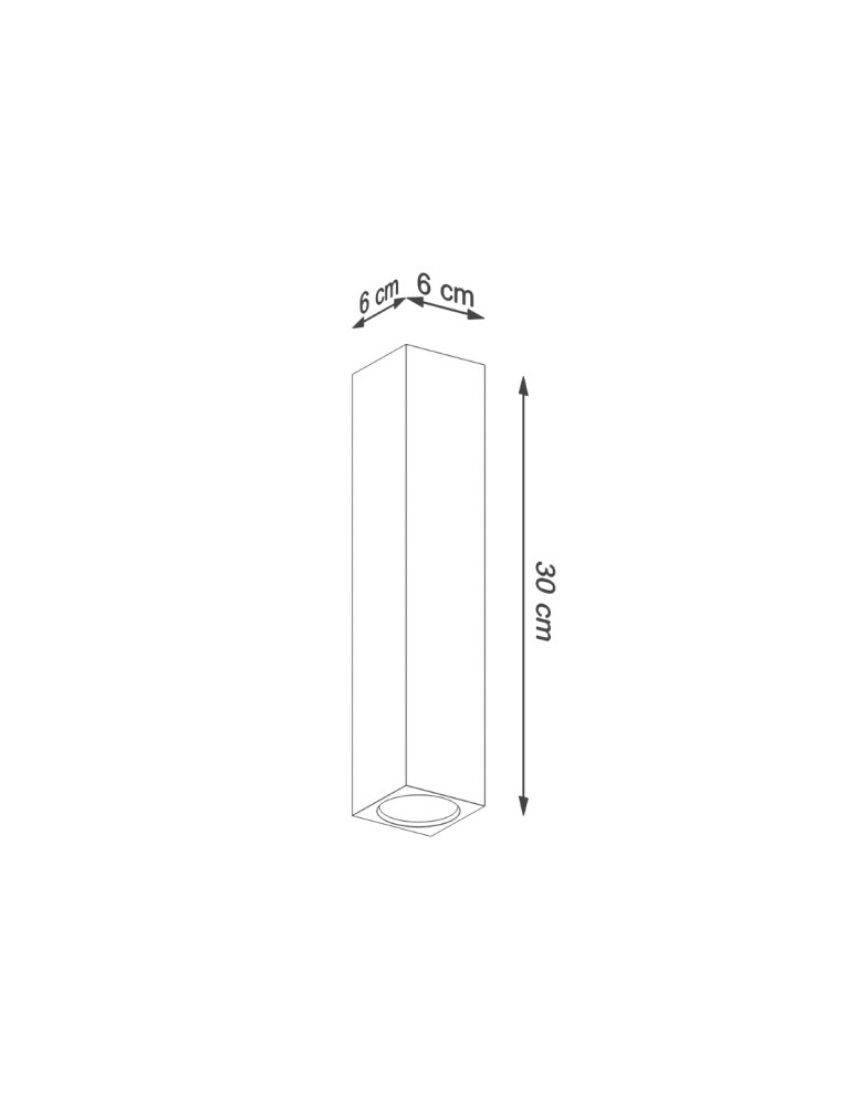 Ceiling lamps - Sollux Plafond KEKE 30 oak SL.1041 - product kolory-swiatla.pl 4
