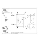 Sollux Kinkiet CELIA biały SL.1046 Sollux Kinkiet CELIA biały SL.1046
