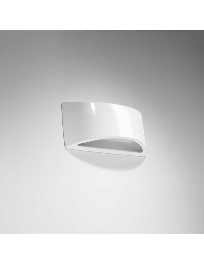 Wall lamps - Sollux VIXEN lacquered wall lamp white gloss SL.1048 - product kolory-swiatla.pl 2