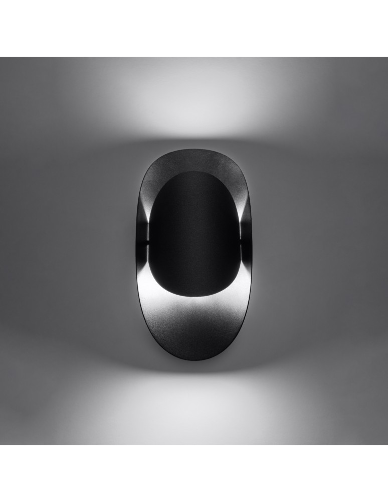 Wall lamps - Sollux Wall lamp TEAR black SL.1063 - product kolory-swiatla.pl 3