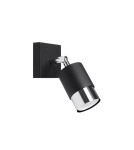 Wall lamps - Sollux Wall lamp NERO black/chrome SL.1064 - product 1