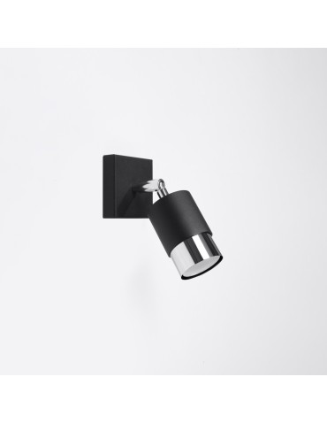Sollux Wall lamp NERO black/chrome SL.1064 - product 2