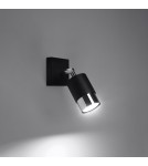 Wall lamps - Sollux Wall lamp NERO black/chrome SL.1064 - product 3