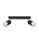 Ceiling lamps - Sollux Plafond NERO 2 black/chrome SL.1065 - product 1
