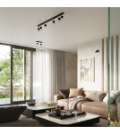 Ceiling lamps - Sollux Plafond NERO 2 black/chrome SL.1065 - product 6