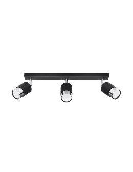 Sollux Plafond NERO 3 black/chrome SL.1066