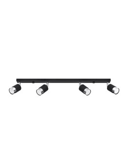 Sollux Plafond NERO 4 black/chrome SL.1067