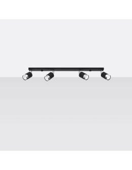 Sollux Plafon NERO 4 czarny/chrom SL.1067 - produkt 2