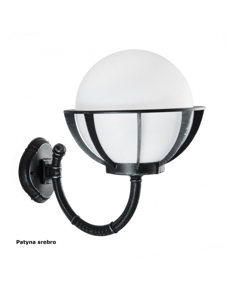 Outdoor wall lamps - SU-MA Spheres with basket 250 K 3012/1/KPO 250 Wall lamp. - product kolory-swiatla.pl 3