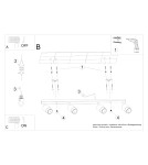 Ceiling lamps - Sollux Plafond NERO 4 black/chrome SL.1067 - product 5