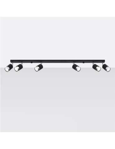 Sollux Plafond NERO 6 black/chrome SL.1068 - product 2