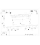 Ceiling lamps - Sollux Plafond NERO 6 black/chrome SL.1068 - product 5