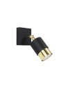 Sollux NERO black/gold wall lamp SL.1069
