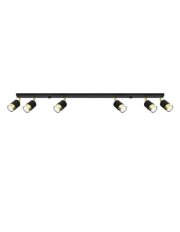 Sollux Plafond NERO 6 black/gold SL.1073