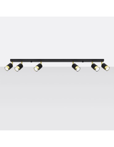 Sollux Plafond NERO 6 black/gold SL.1073 - product 2