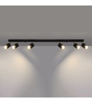 Ceiling lamps - Sollux Plafond NERO 6 black/gold SL.1073 - product 3