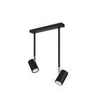 Ceiling lamps - Sollux Plafond NORANO 2 black SL.1075 - product 1