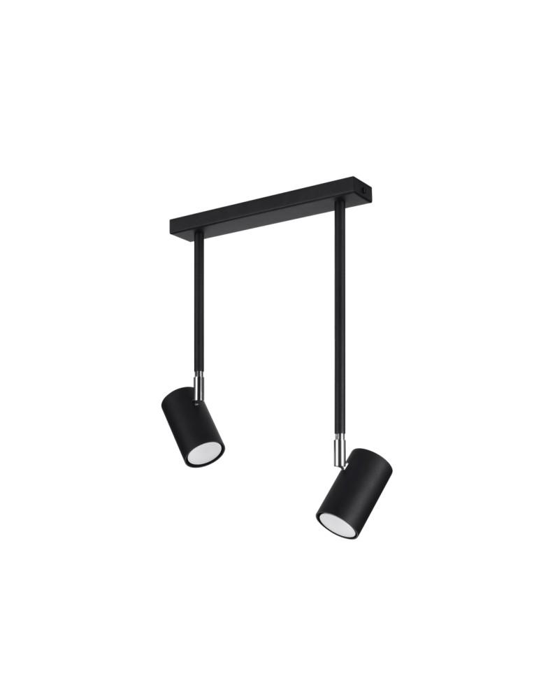 Ceiling lamps - Sollux Plafond NORANO 2 black SL.1075 - product kolory-swiatla.pl 1