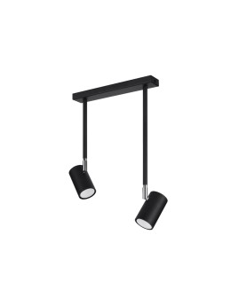 Sollux Plafon NORANO 2 czarny SL.1075