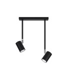 Ceiling lamps - Sollux Plafond NORANO 2 black SL.1075 - product 4