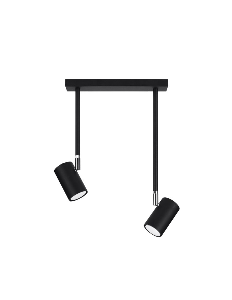 Ceiling lamps - Sollux Plafond NORANO 2 black SL.1075 - product kolory-swiatla.pl 4