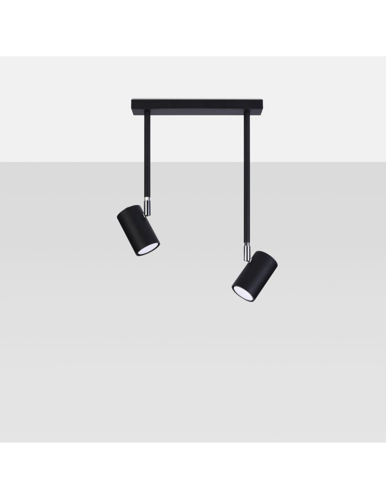 Ceiling lamps - Sollux Plafond NORANO 2 black SL.1075 - product kolory-swiatla.pl 5