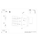 Sollux Kinkiet UTTI biały SL.1076